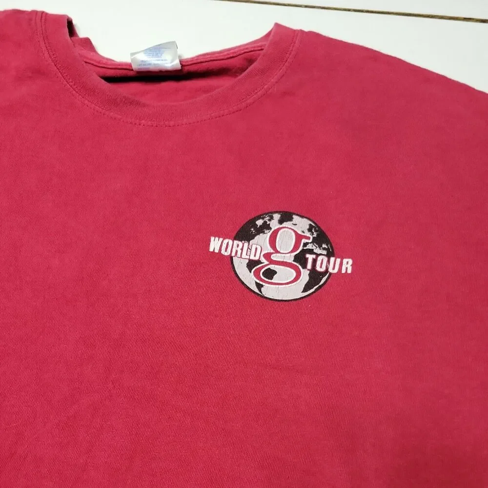 Garth Brooks Trisha Yearwood World Tour Bok Center T-Shirt Men XXL Gildan Cotton